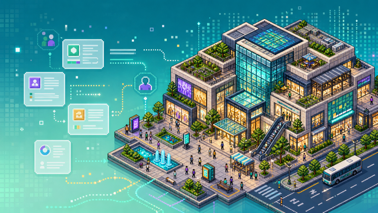 消费基础设施 Pixel Mall 虚拟资产图