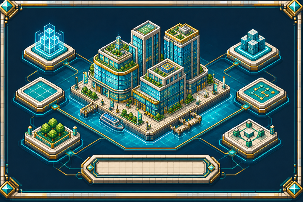 新加坡 S-REIT Harbor Block VR 资产铭牌
