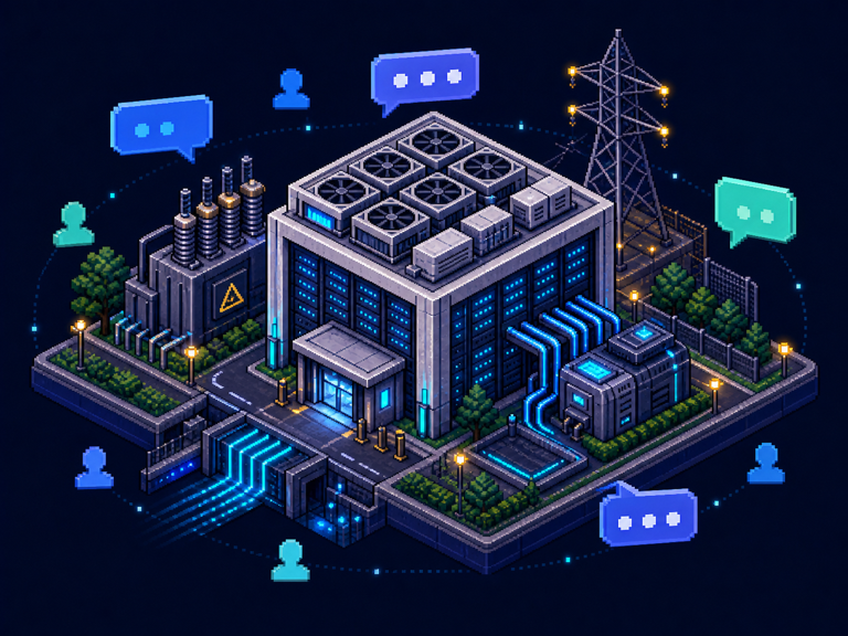 美国数据中心 Grid Node 虚拟资产图
